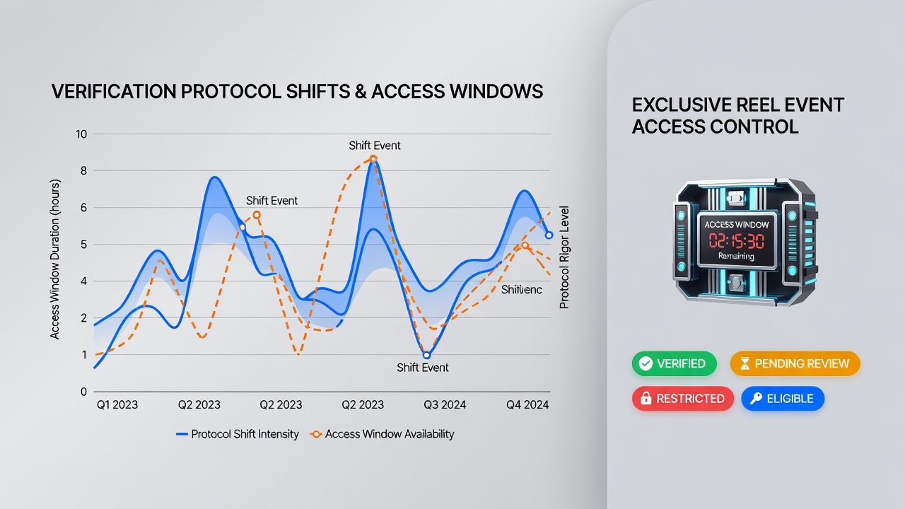 Data tracking showing how verification updates affect slot tournament participation periods