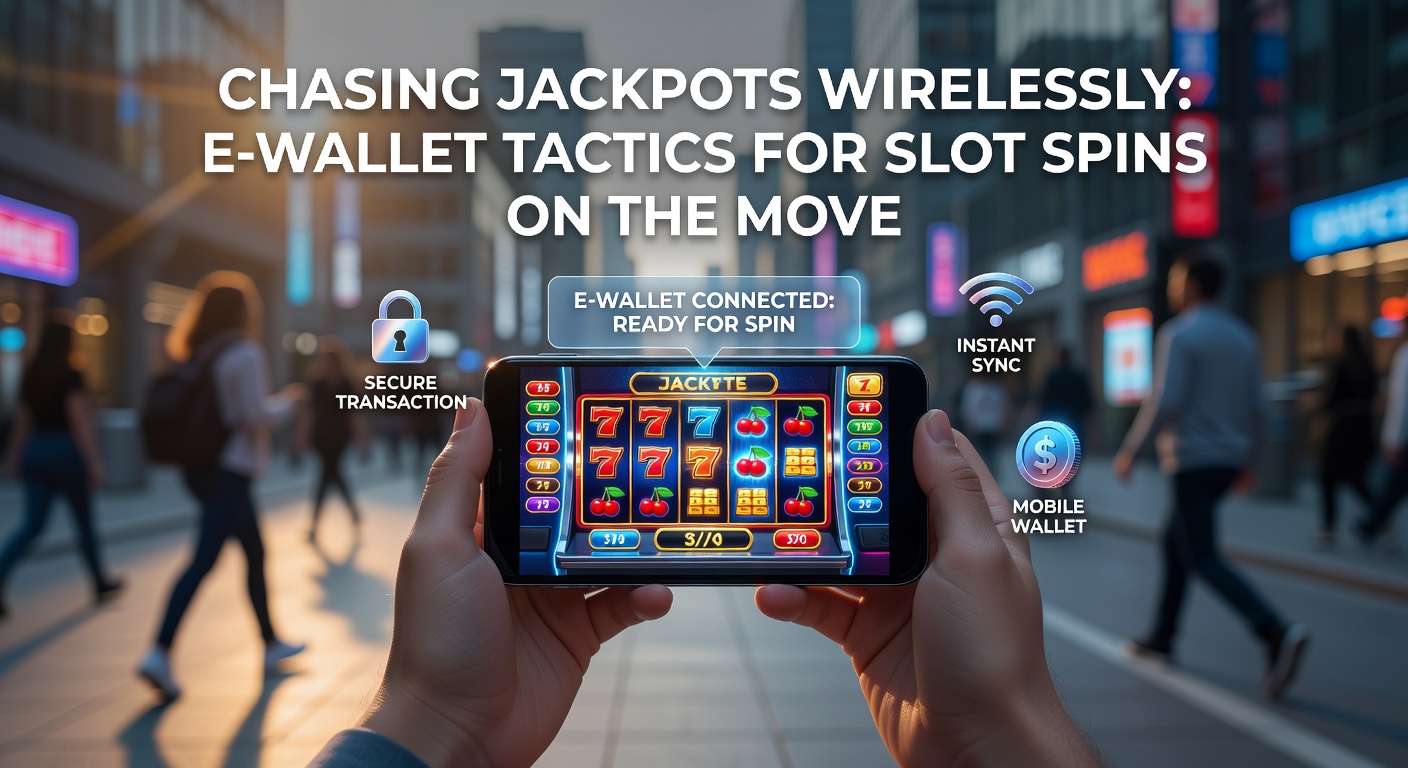 Close-up of e-wallet app on smartphone next to a slot machine payout screen, illustrating secure, speedy transactions during mobile gameplay