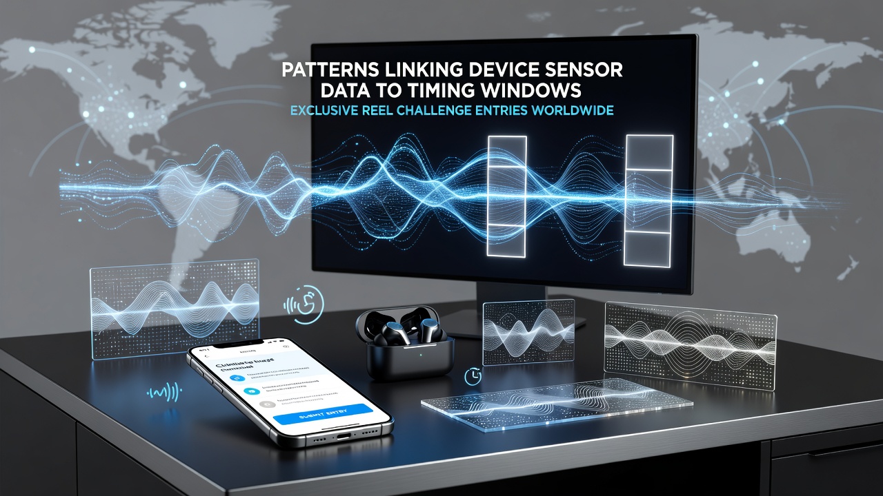 Global map showing sensor-verified timing patterns for reel challenges